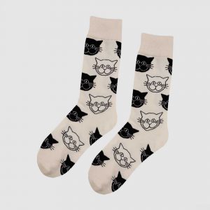 White Cat Socks
