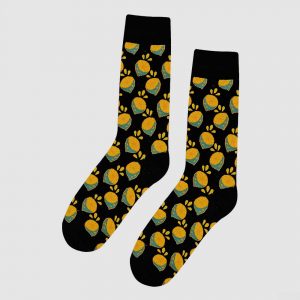 Black Lemon socks
