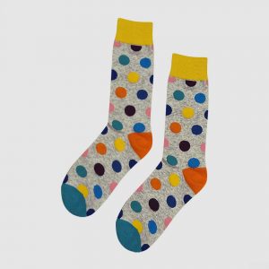Soft polka socks