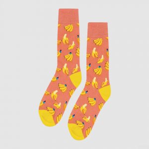 Pink Banana Socks