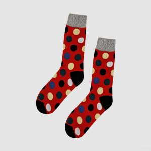 Red Polka socks