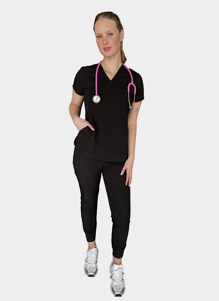 Nurse black jogger pants