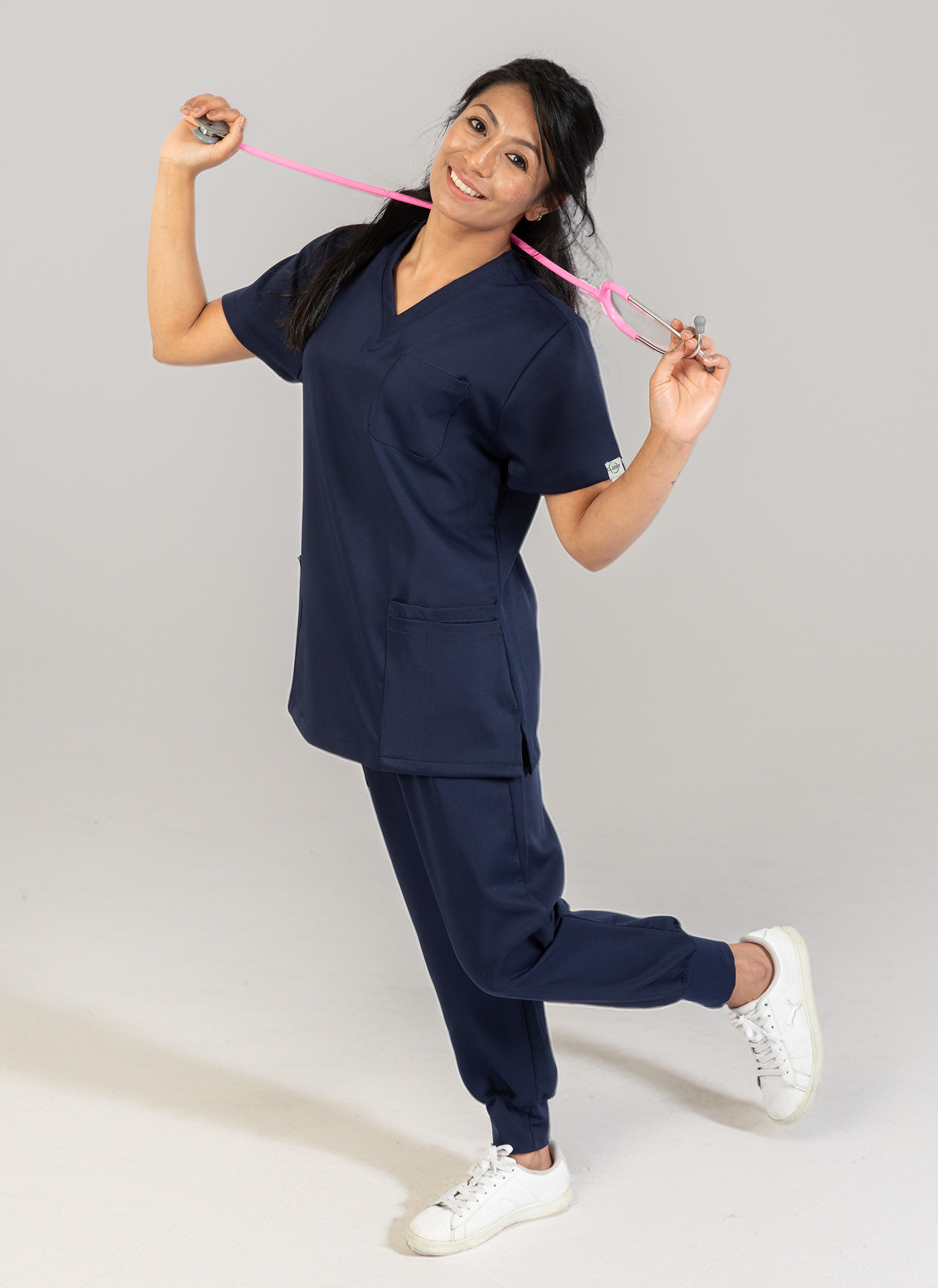 Healthcare Navy Top